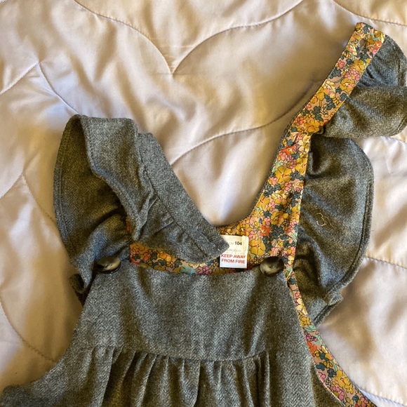 Zara Gray Wool Dress - Picture 5 of 6